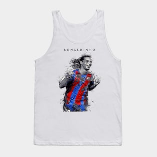 Ronaldinho in abstract art Tank Top